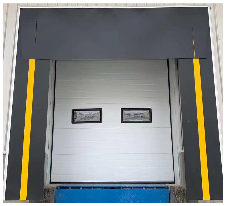 工业提升门物流仓库大门冷链配套保温滑升门冷库快速升降卷帘门(图10)