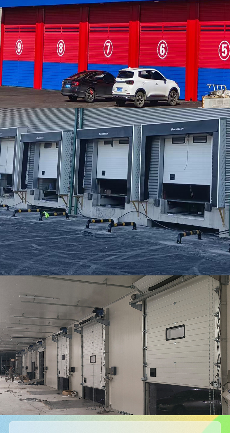 工业提升门厂房车间车库电动感应快速门物流仓库垂直工业滑升门(图19)