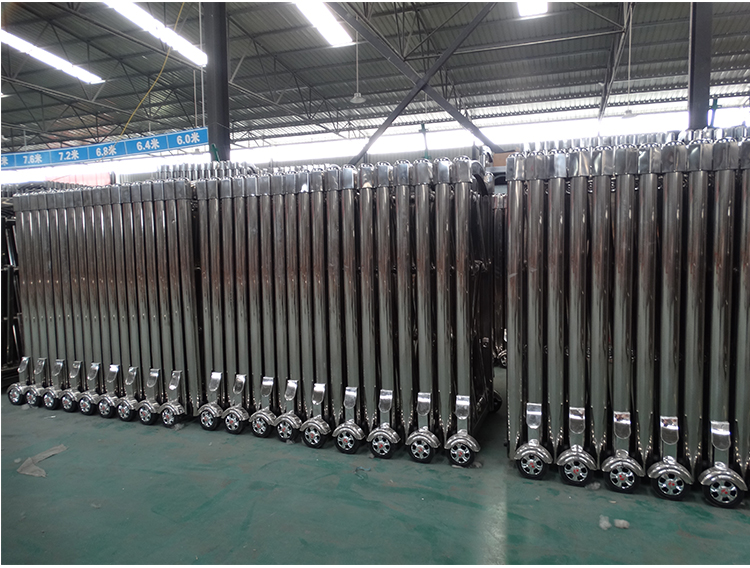 郑州段滑门伸缩门不锈钢电动伸缩门自动伸缩门学校工厂电动大门(图14)