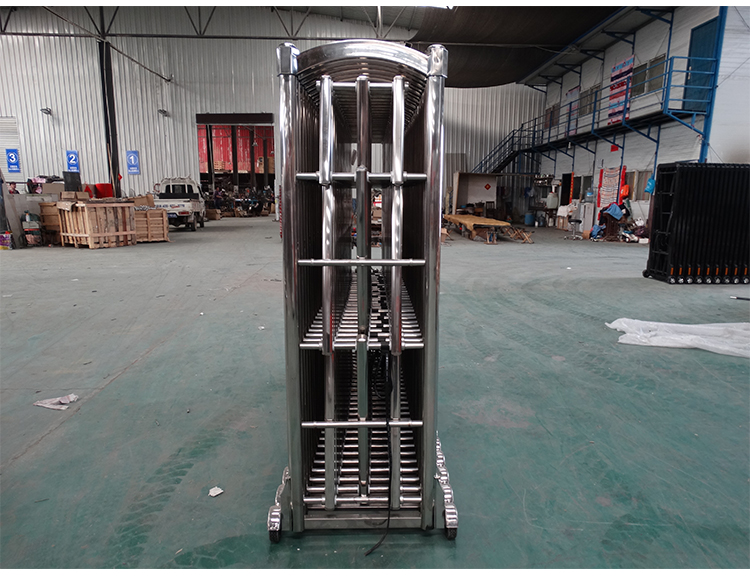 郑州段滑门伸缩门不锈钢电动伸缩门自动伸缩门学校工厂电动大门(图15)