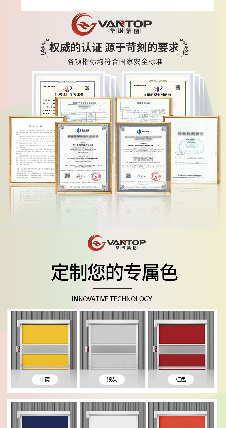 车库提升门厂房仓储车间工业翻版门消防车库自动感应升降滑升门(图14)