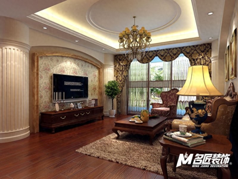 邻居家160平米的四居室,仅仅用了20万元,就完成了半包装修,如此划算!-远洋城万象花园装修(图1) 万象园小区怎么样_远洋城万象花园户型图_万象园房子