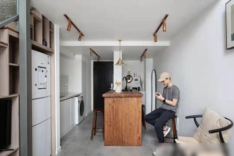 20㎡loft公寓神改造,装修完业主感动到哭,这个设计师太厉害啦(图9) 武汉软装设计培训学校_武汉软装设计工作室_武汉软装设计师哪家好