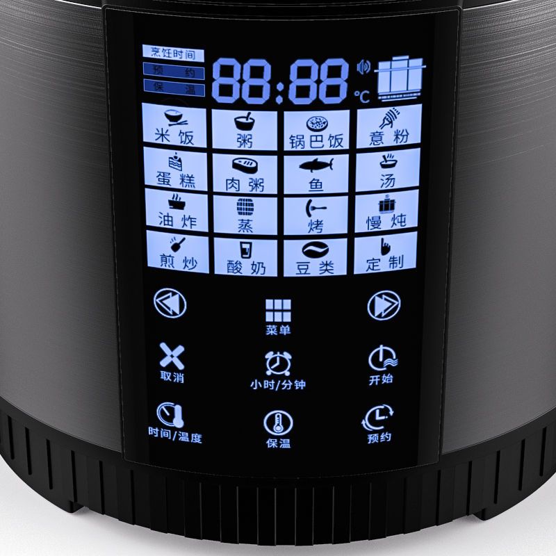 十款自动电压力锅精明之选榜推荐(图2) 电压力锅全自动高压锅电饭煲家用6l双胆环岛电压力锅