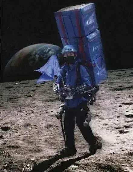 上海街头惊现“机甲骑士”外卖小哥,可负100斤重物,一口气上五楼不喘气(图7) 图片