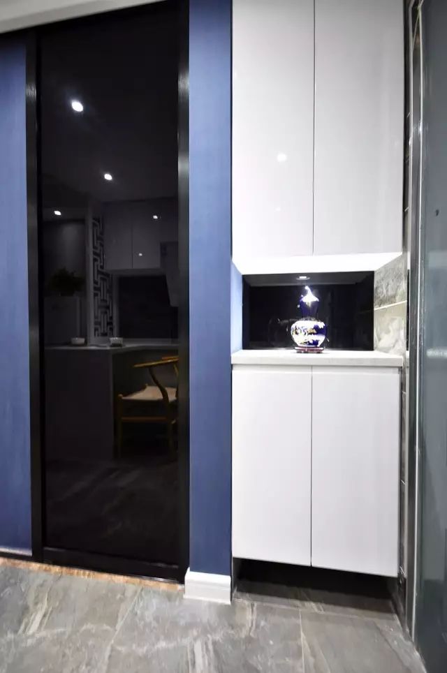 50㎡新中式单身公寓,高端大气,韵味十足!(图2) 户型图公寓单间_单身户型平面图_50平方单身公寓户型图