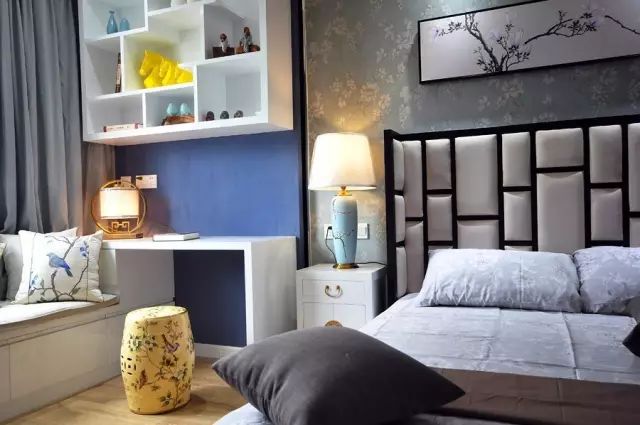 50㎡新中式单身公寓,高端大气,韵味十足!(图12) 户型图公寓单间_50平方单身公寓户型图_单身户型平面图