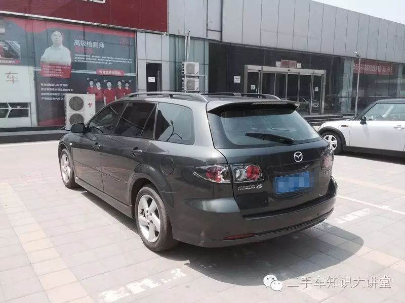 这台车曾经撞过,为什么买家还深爱不已?超级冷门车型马六wagon全面鉴定!(图2) 马六手自一体车怎么开_一体车手开马六怎么样_一体车手开马六多少钱