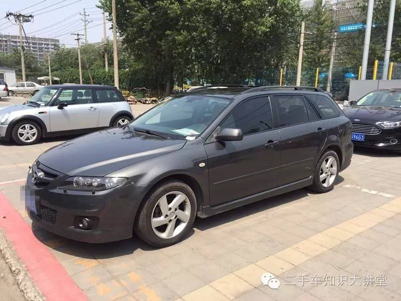 这台车曾经撞过,为什么买家还深爱不已?超级冷门车型马六wagon全面鉴定!(图33) 一体车手开马六多少钱_一体车手开马六怎么样_马六手自一体车怎么开