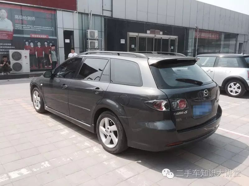 这台车曾经撞过,为什么买家还深爱不已?超级冷门车型马六wagon全面鉴定!(图7) 一体车手开马六多少钱_一体车手开马六怎么样_马六手自一体车怎么开