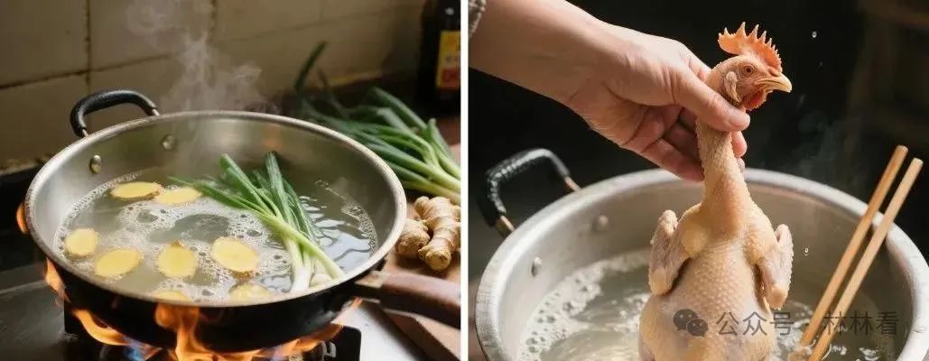 大厨教你做白切鸡_正宗的白切鸡做法_白切鸡的步骤