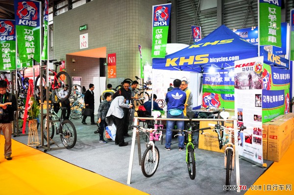 中国展 KHS功学社推新款小轮径车(图1) KHS功学社小轮径车,中国国际自行车展