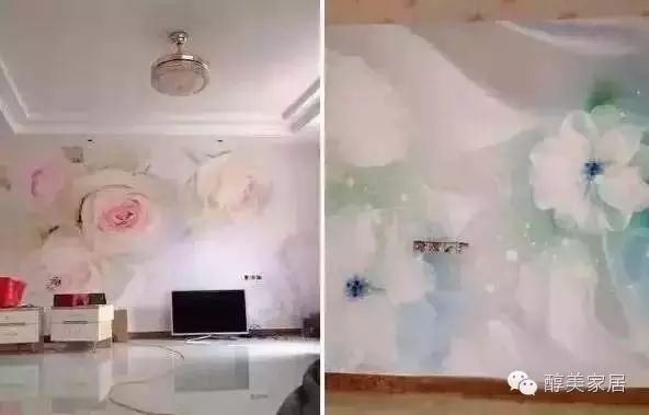 网上那些丑到哭的装修,你绝对不想装成这样(遵义醇美家居整体家装设计)(图3) 遵义装修设计_混搭风格装修案例_丑爆墙纸审美