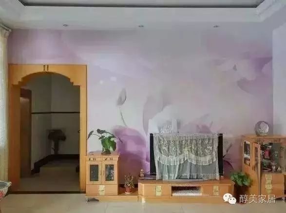 网上那些丑到哭的装修,你绝对不想装成这样(遵义醇美家居整体家装设计)(图5) 遵义装修设计_混搭风格装修案例_丑爆墙纸审美