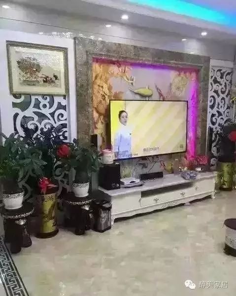 网上那些丑到哭的装修,你绝对不想装成这样(遵义醇美家居整体家装设计)(图6) 遵义装修设计_混搭风格装修案例_丑爆墙纸审美