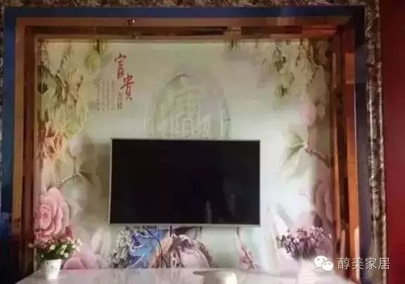 网上那些丑到哭的装修,你绝对不想装成这样(遵义醇美家居整体家装设计)(图7) 遵义装修设计_混搭风格装修案例_丑爆墙纸审美