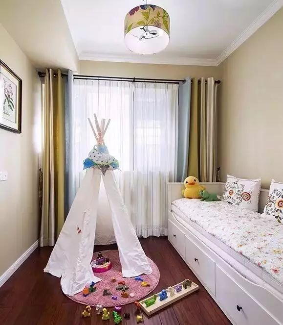 美式五室三厅家居设计_遵义装修设计_儿童活动空间优化