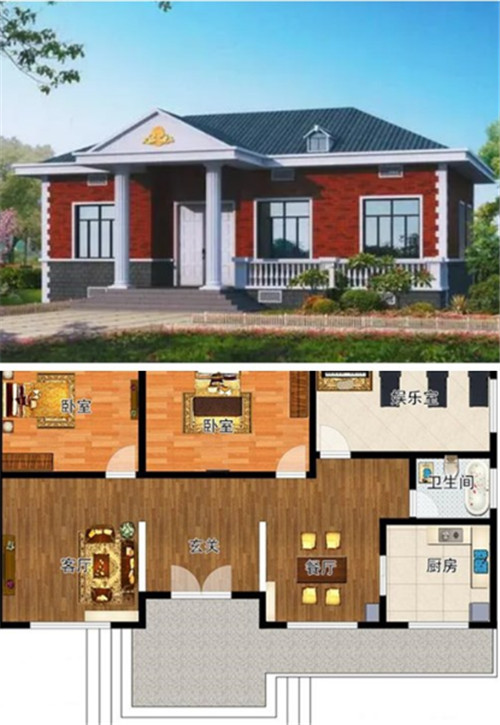 农村自建房150平米设计_农村五万内一层自建房设计图_楼房装修图片大全农村