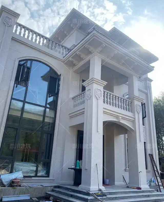 现代田园风别墅设计_农村别墅新画卷_楼房装修图片大全农村