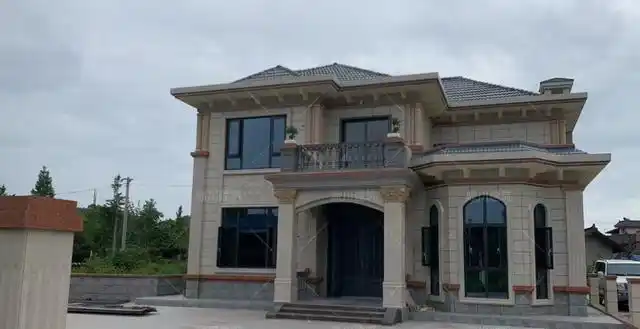 现代田园风别墅设计_楼房装修图片大全农村_农村别墅新画卷