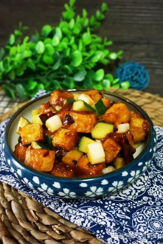 宫保豆腐食谱_各种素菜做法_北豆腐下饭菜做法