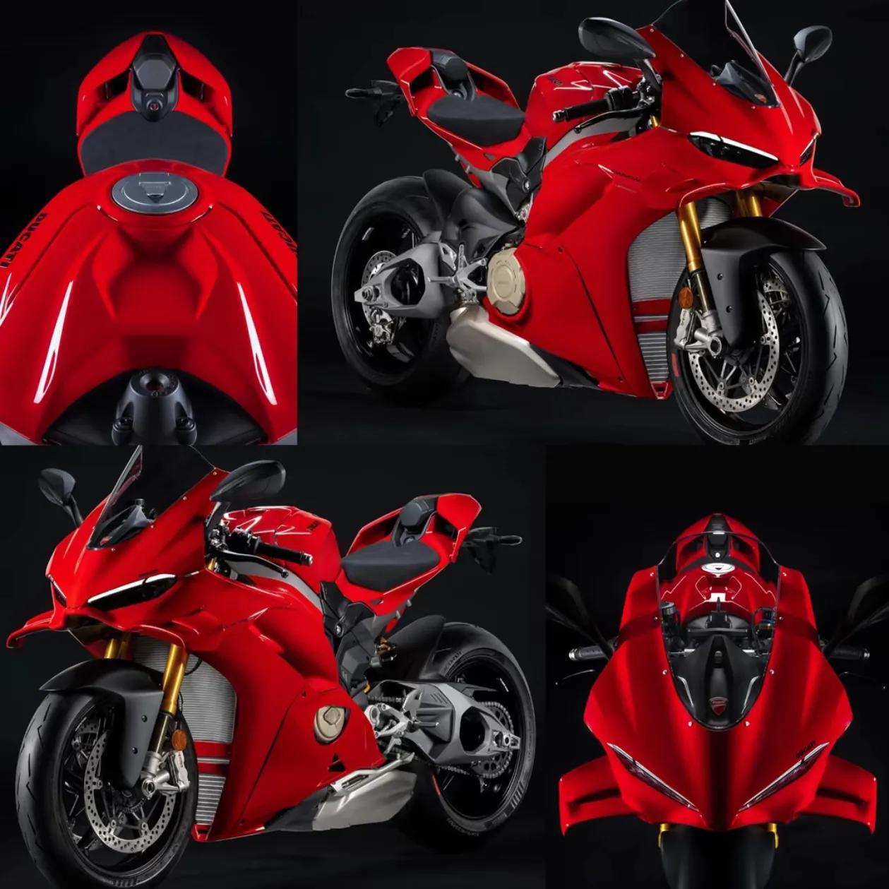 2025杜卡迪V4全面进化!老款车主集体哭晕,新款到底强在哪?(图4) 单摇臂双摇臂对比_2025款V4车头设计争议_什么车是v4发动机