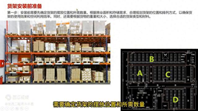 常规仓库货架安装步骤_钢骨架轻型板安装_货架安装准备流程
