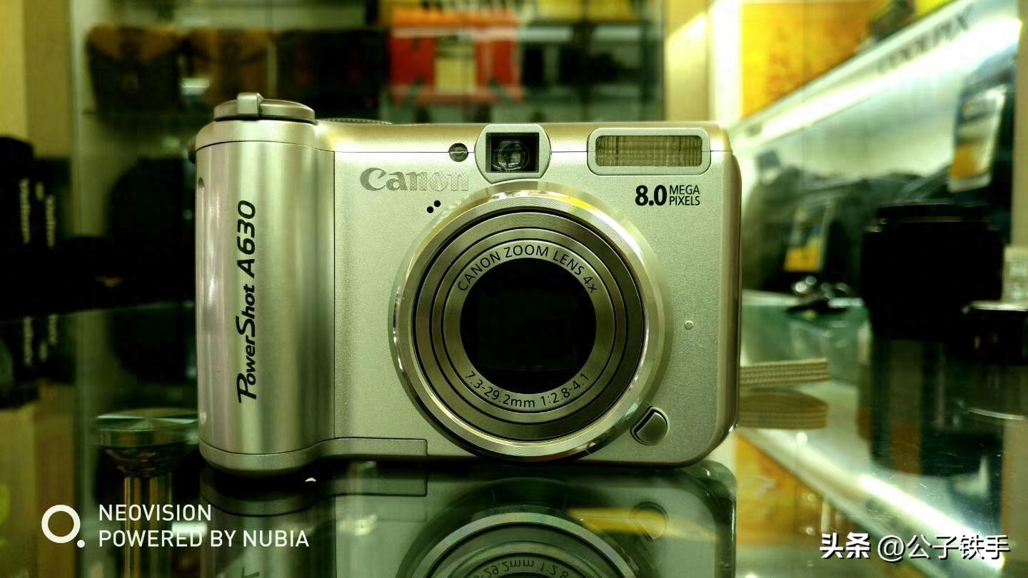 17年过去了,还有多少人记得佳能这款经典CCD相机?(图1) canon 数码相机_佳能A系列高端型号_佳能PowerShot A630数码相机