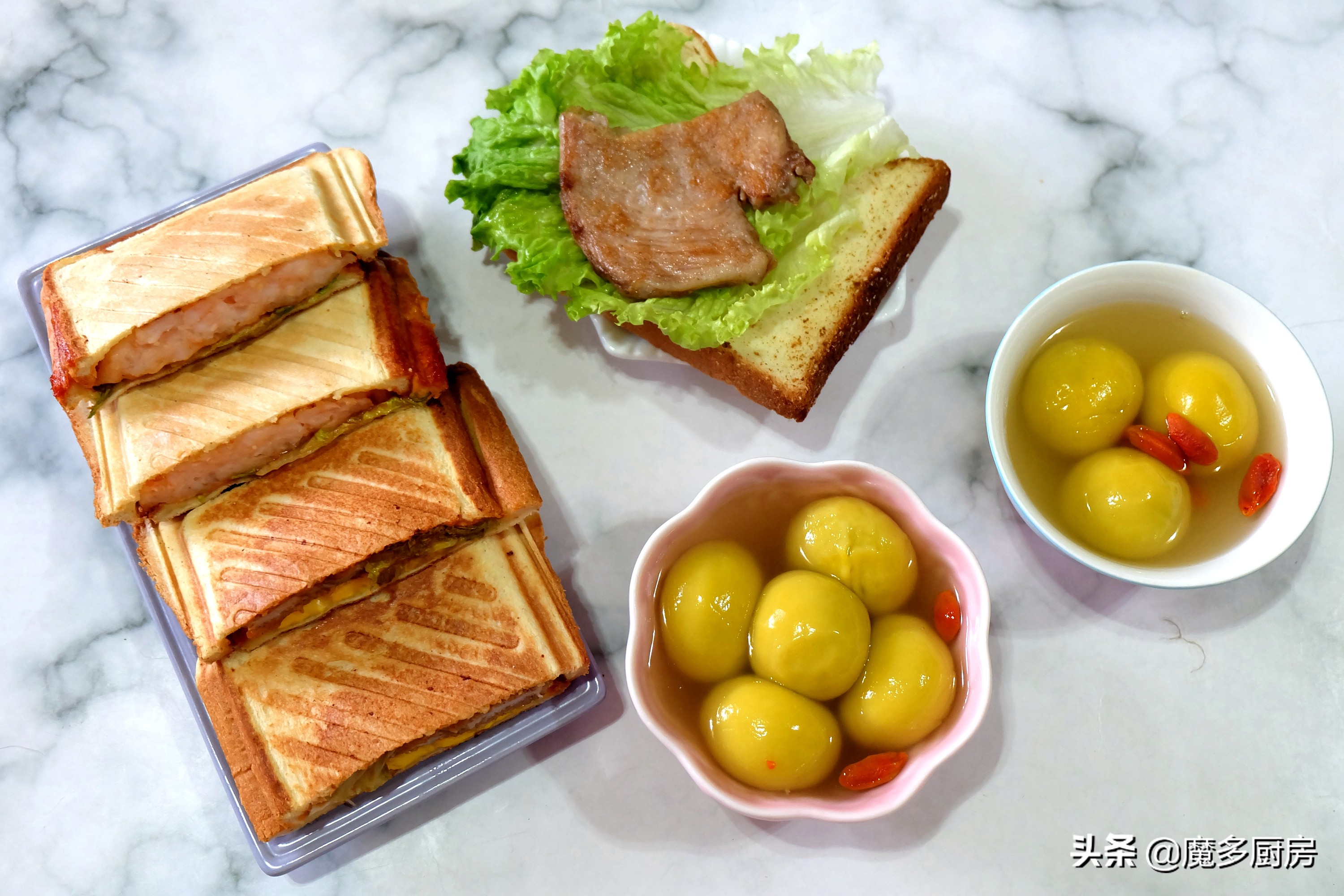 家庭健康早餐食谱_面包机美食料理_多妈15天早餐计划