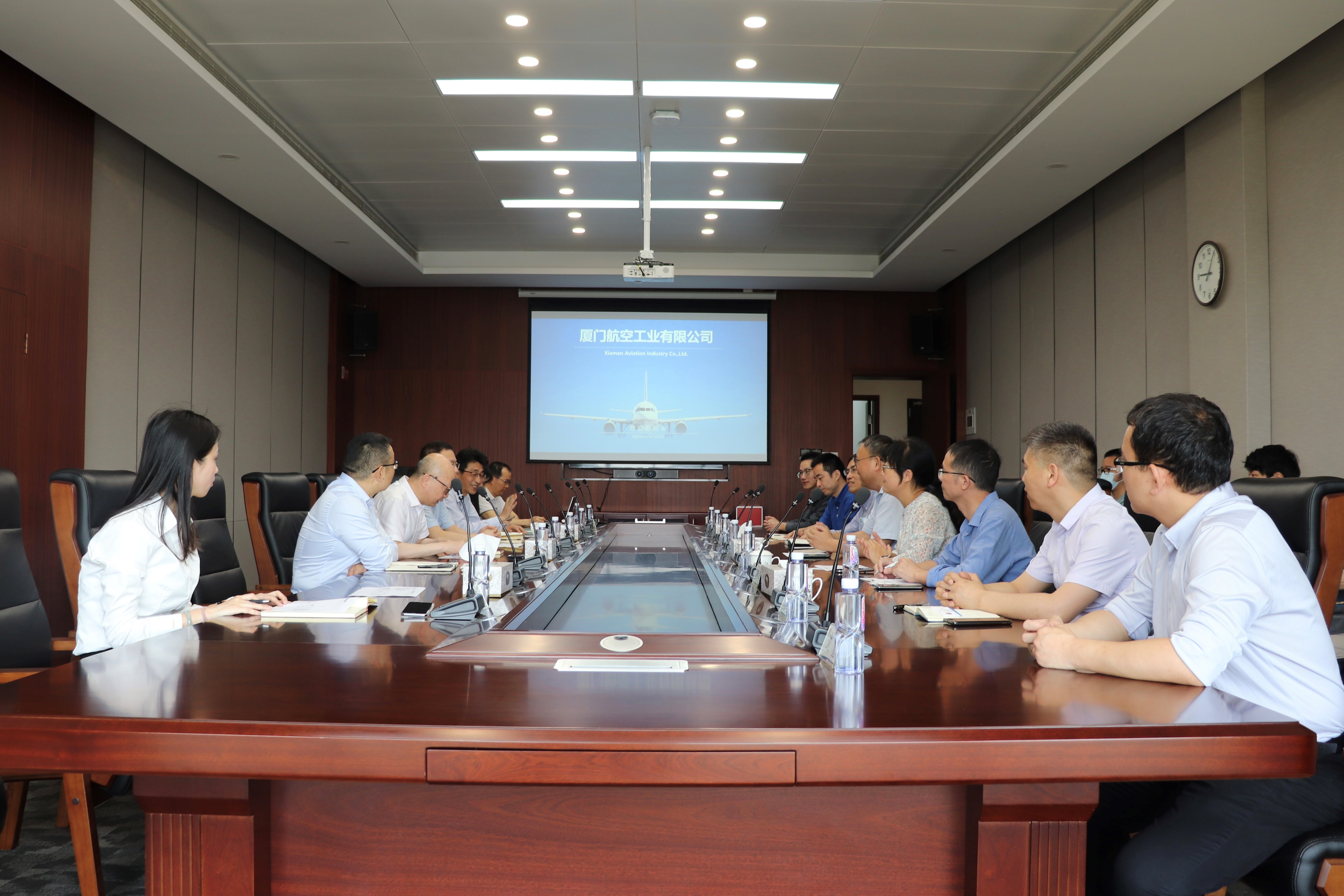 航空航天学院赴厦门航空工业、厦门太古飞机访企拓岗(图1) 航空航天学院就业工作_飞机维修 厦门大学 98届_校企合作航空维修