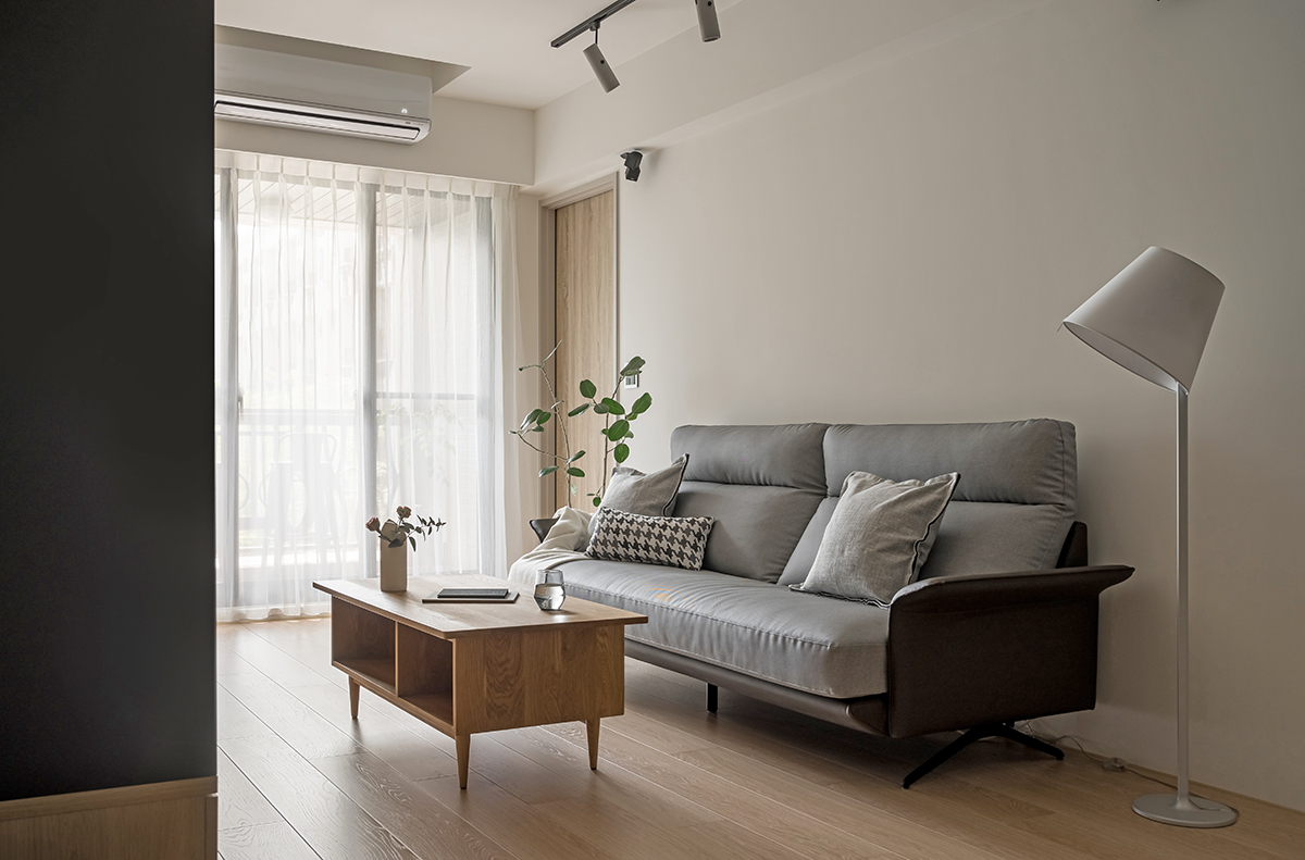 套内仅73㎡,全屋堪称“教科书式”装修,日子过得清爽又干净(图1) 73㎡ 北欧混搭日式装修 _中门户型装修_ 73㎡ 教科书式装修案例