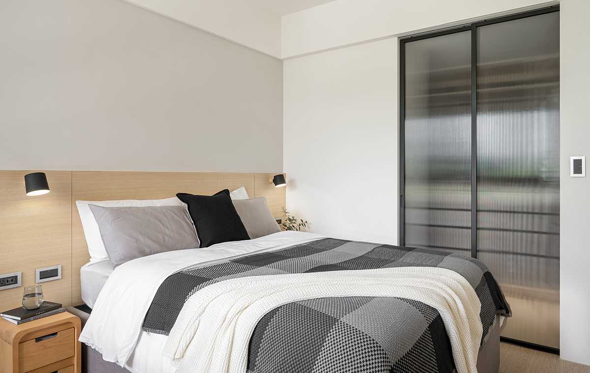 套内仅73㎡,全屋堪称“教科书式”装修,日子过得清爽又干净(图13) 中门户型装修_73㎡ 北欧混搭日式装修 _ 73㎡ 教科书式装修案例