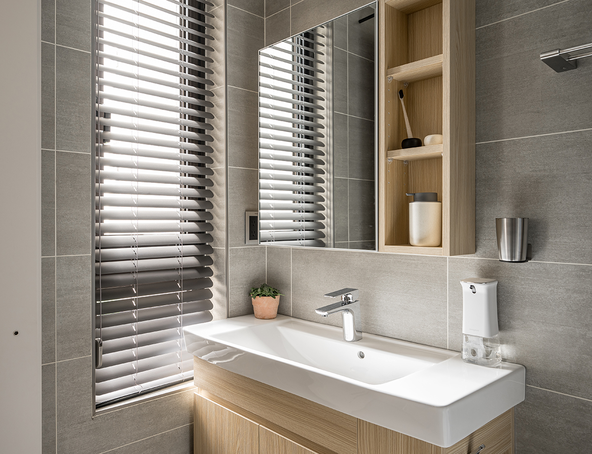 套内仅73㎡,全屋堪称“教科书式”装修,日子过得清爽又干净(图15) 73㎡ 教科书式装修案例 _73㎡ 北欧混搭日式装修 _中门户型装修