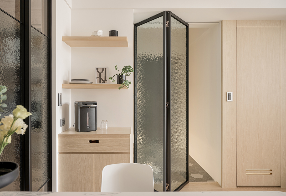 套内仅73㎡,全屋堪称“教科书式”装修,日子过得清爽又干净(图4) 73㎡ 北欧混搭日式装修 _ 73㎡ 教科书式装修案例 _中门户型装修