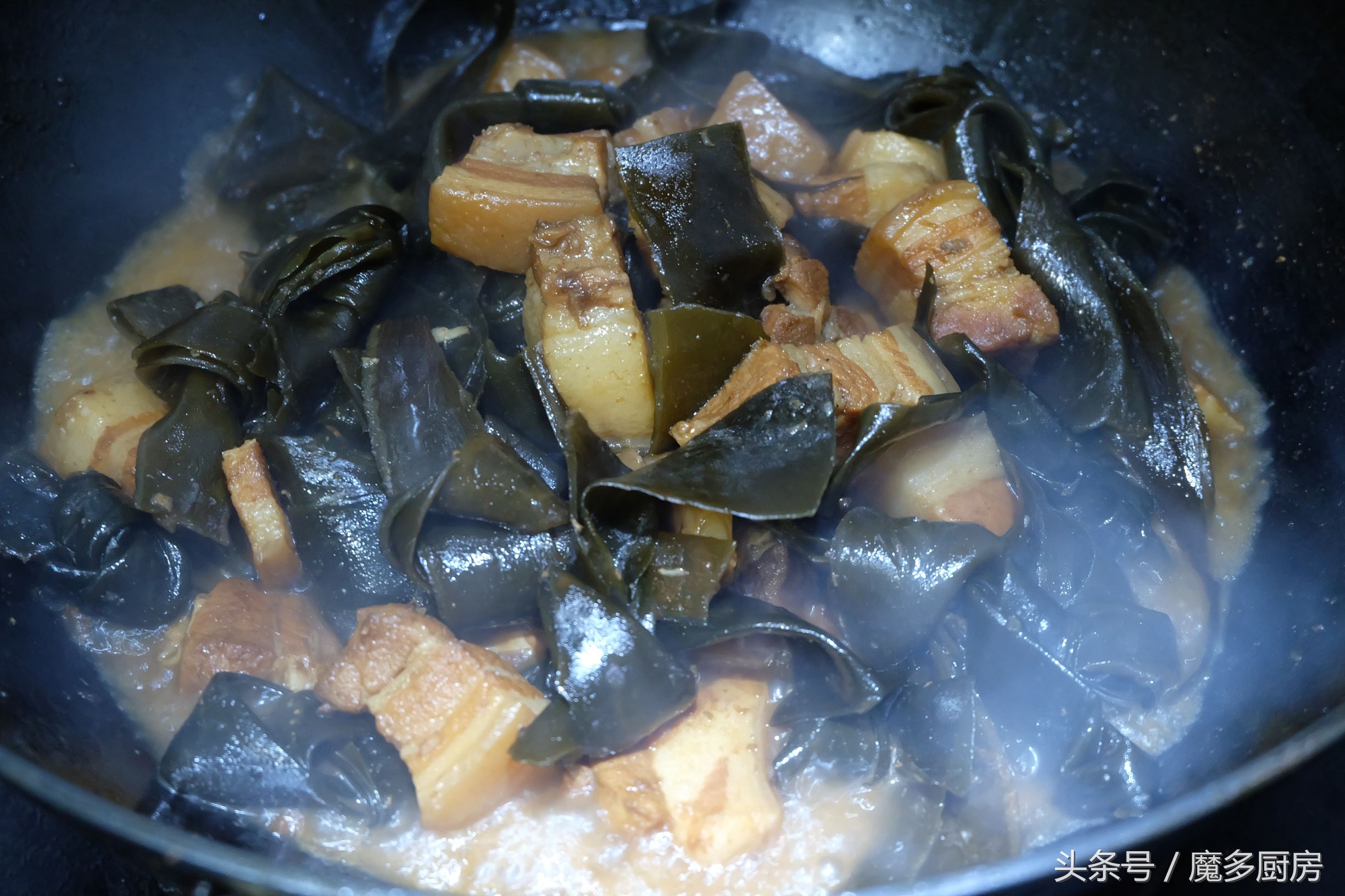 这两种食材搭配在一起,就是一锅总也吃不腻的炖菜!做法很简单!(图10) 素菜炖菜大全_海带炖肉食谱_五花肉炖海带