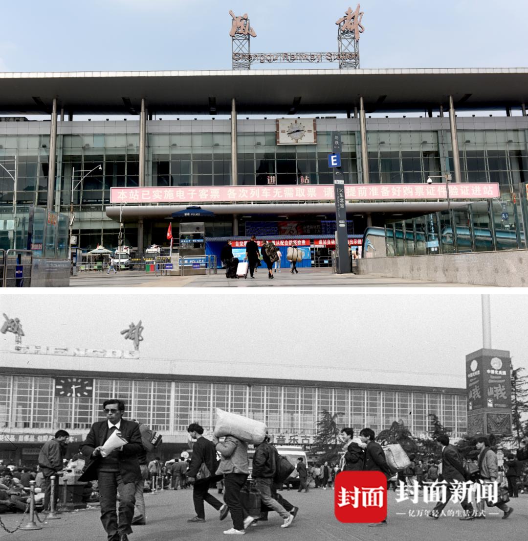 我镜头里的火车北站:一场跨越28年的流动记忆丨再见 成都站(图20) 成都火车北站历史变迁_成都站改扩建时间_成都火车北站 成都站