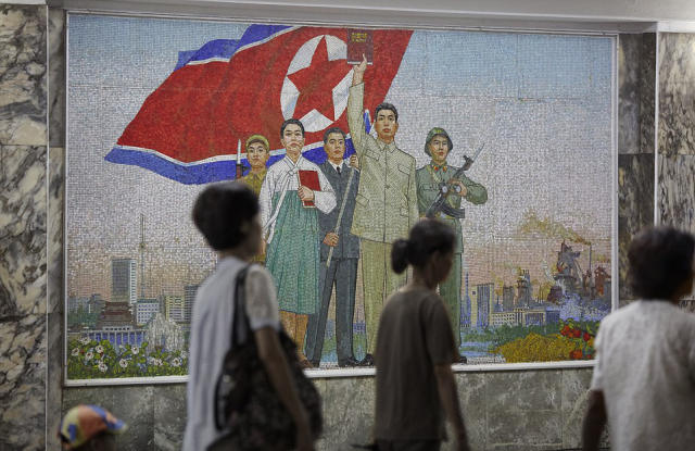 实拍朝鲜普通人日常生活 穿着时尚电子产品随处可见(图6) 朝鲜普通人日常生活实拍_朝鲜普通民众真实生活记录_朝鲜人民的真实生活状况