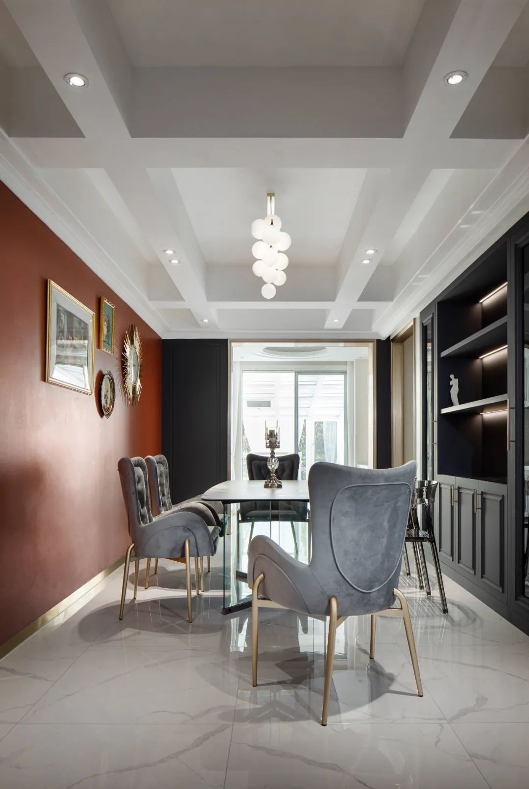 现代轻奢家居设计_艺术人士住宅装修_少儿舞蹈房装修效果图