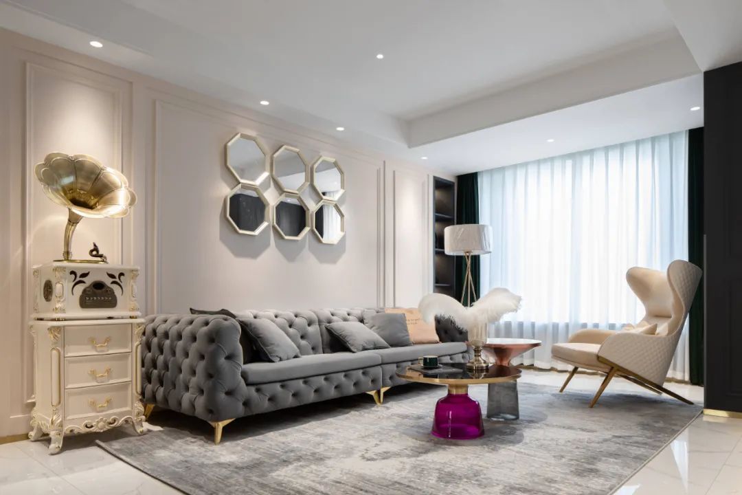 艺术人士住宅装修_现代轻奢家居设计_少儿舞蹈房装修效果图