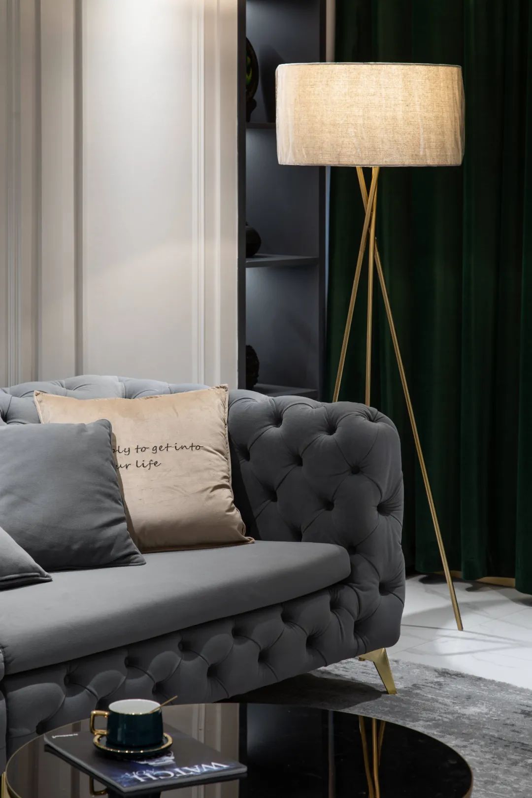 少儿舞蹈房装修效果图_现代轻奢家居设计_艺术人士住宅装修