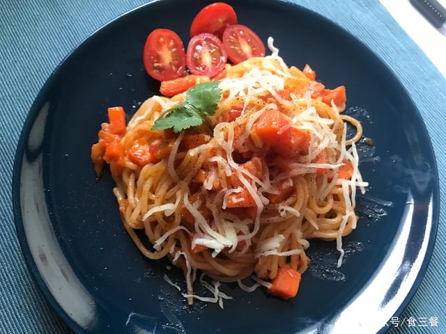 外面卖58一份的肉酱意大利面,在家也能做,味道不输外面,超好吃(图2) 没有意面酱怎么做意面_58元肉酱意大利面做法_肉酱意大利面在家做