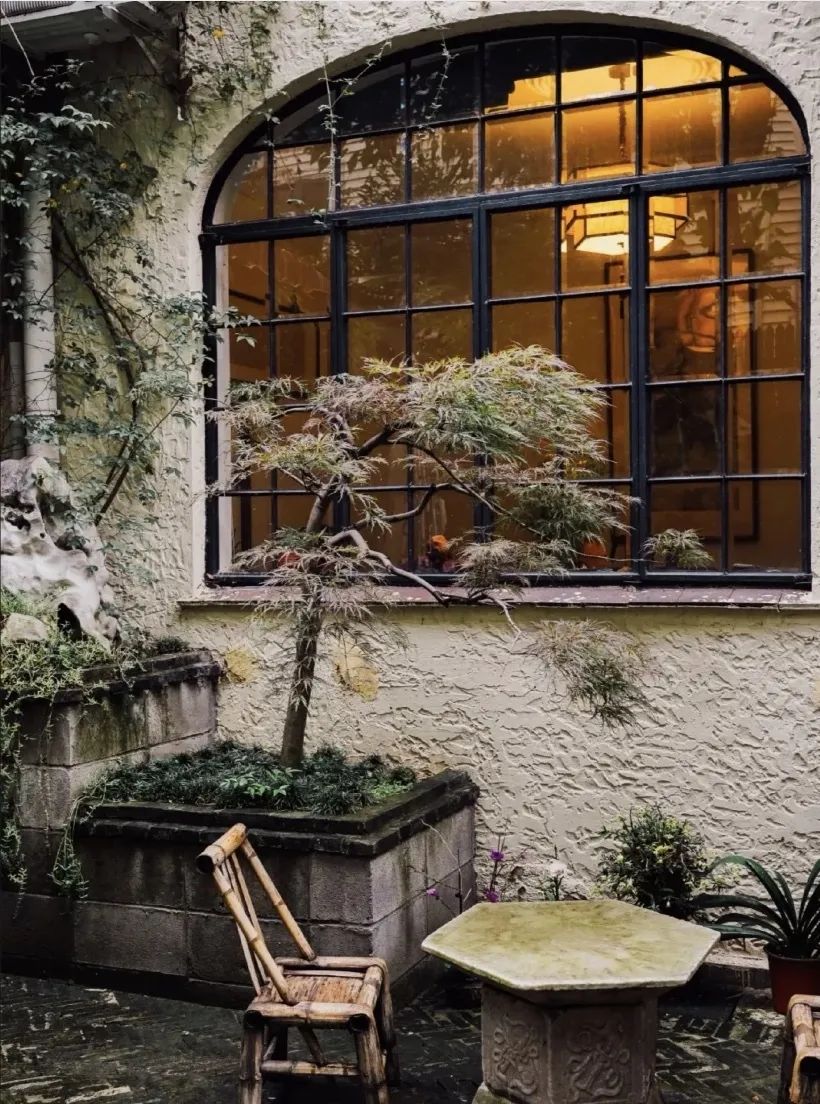 开间茶馆装修图片_中式复古茶馆推荐_上海老洋房茶社