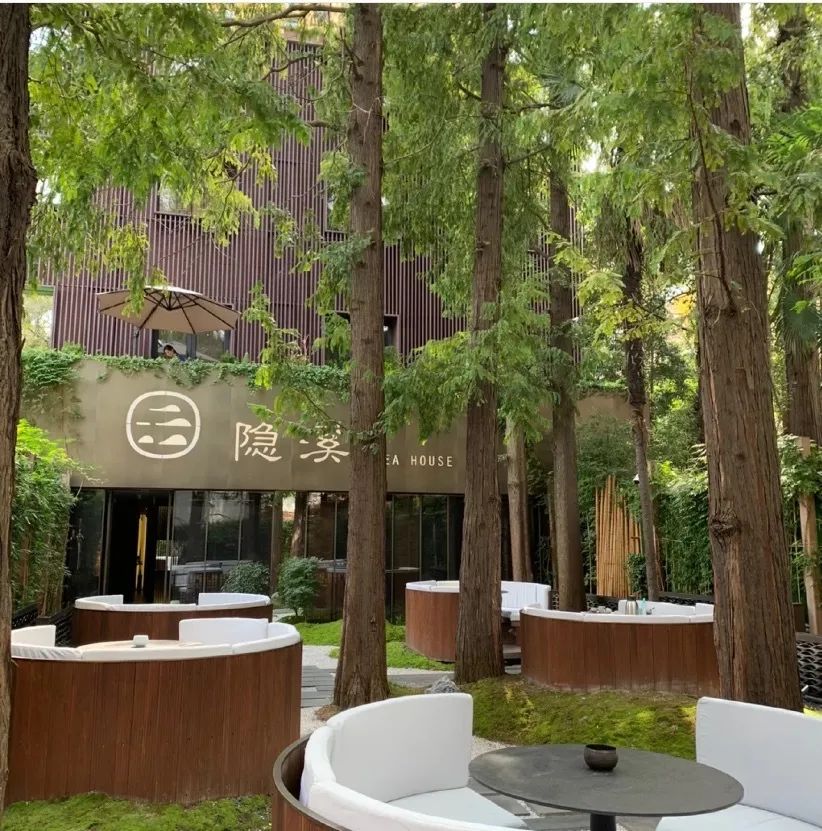 开间茶馆装修图片_上海老洋房茶社_中式复古茶馆推荐