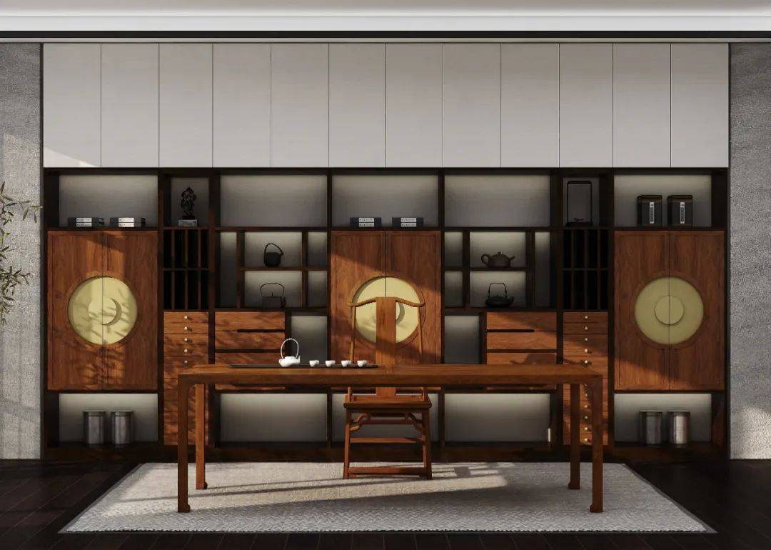 开间茶馆装修图片_京瓷禅意茶室_文人茶室设计