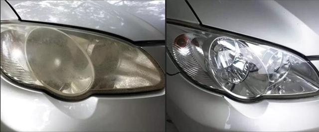 大灯翻新最简单的方法(图1) 大灯翻新最简单的方法-有驾
