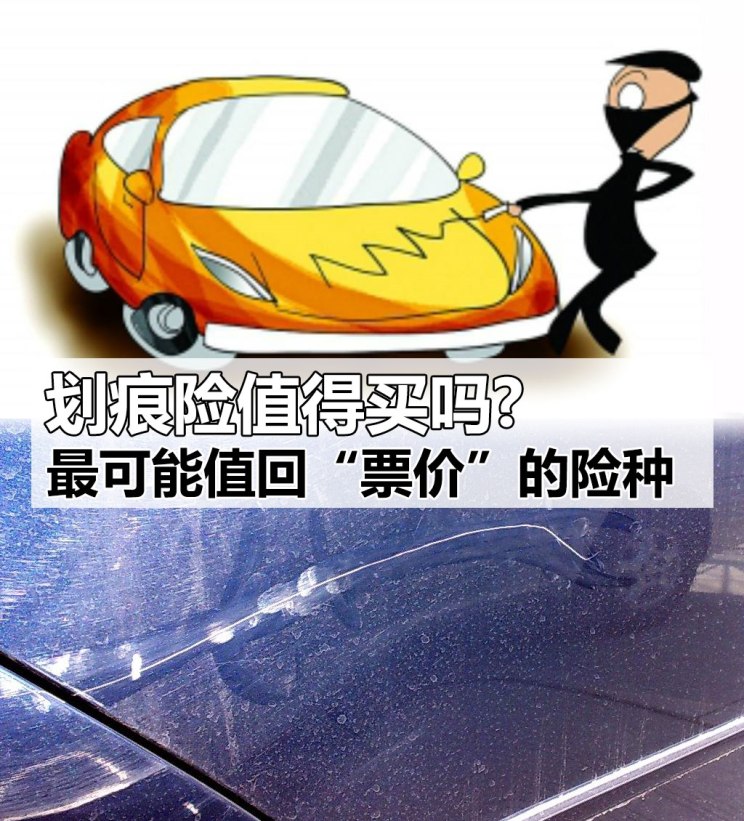 最可能值回票价的险种 划痕险值得买吗?(图1) 车身划痕险图片_如何理赔_划痕险需要不需要上