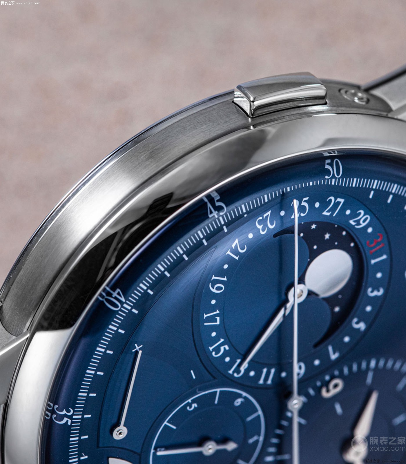 “对标”百达翡丽、朗格,积家“新一代双翼”,公价34万起步(图9) 积家双翼构造详解_积家世界时间价格_积家双翼月相钢壳