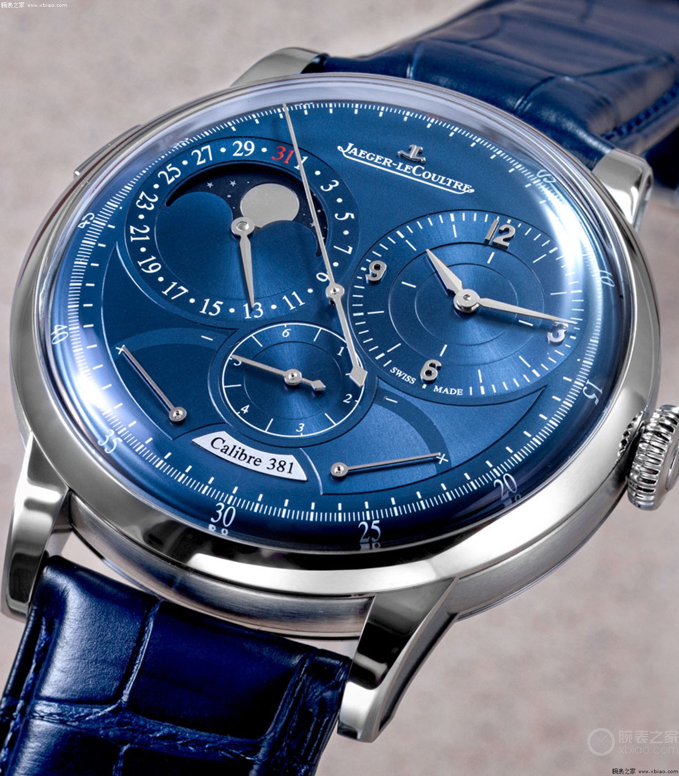 “对标”百达翡丽、朗格,积家“新一代双翼”,公价34万起步(图10) 积家双翼构造详解_积家双翼月相钢壳_积家世界时间价格