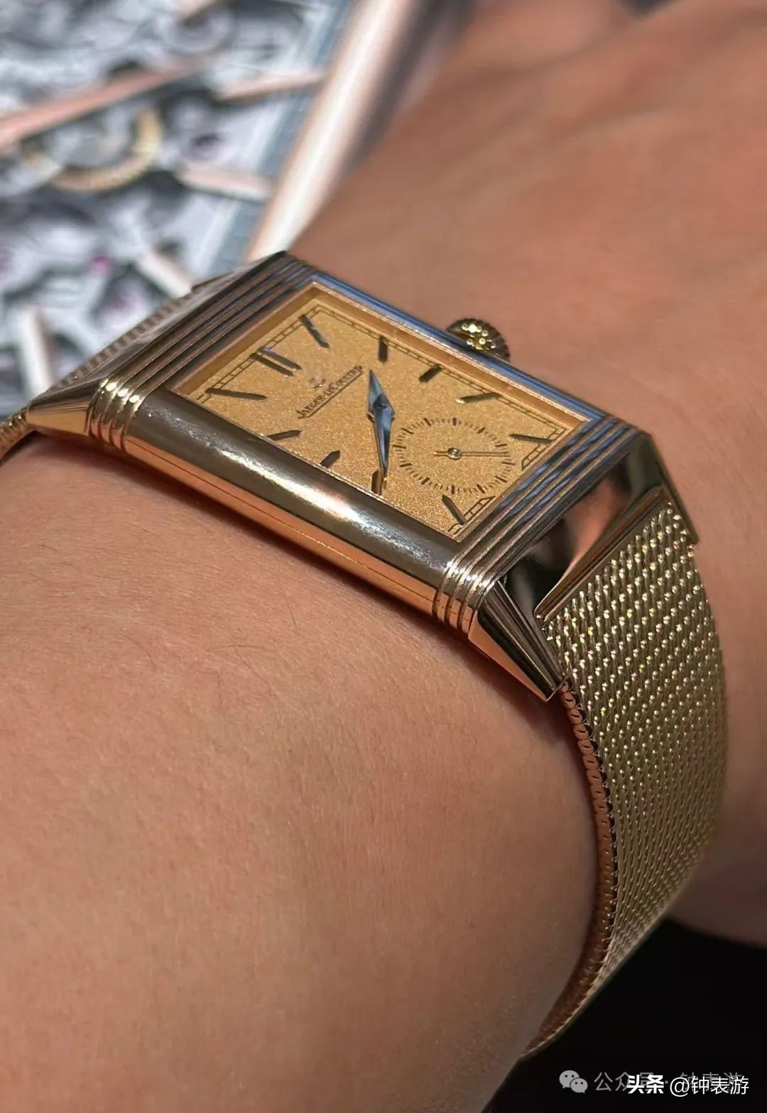 积家Reverso年,翻转再翻转,太好看了!(图37) 积家Reverso Tribute Monoface Small Seconds腕表_积家Reverso翻转系列腕表_积家世界时间价格