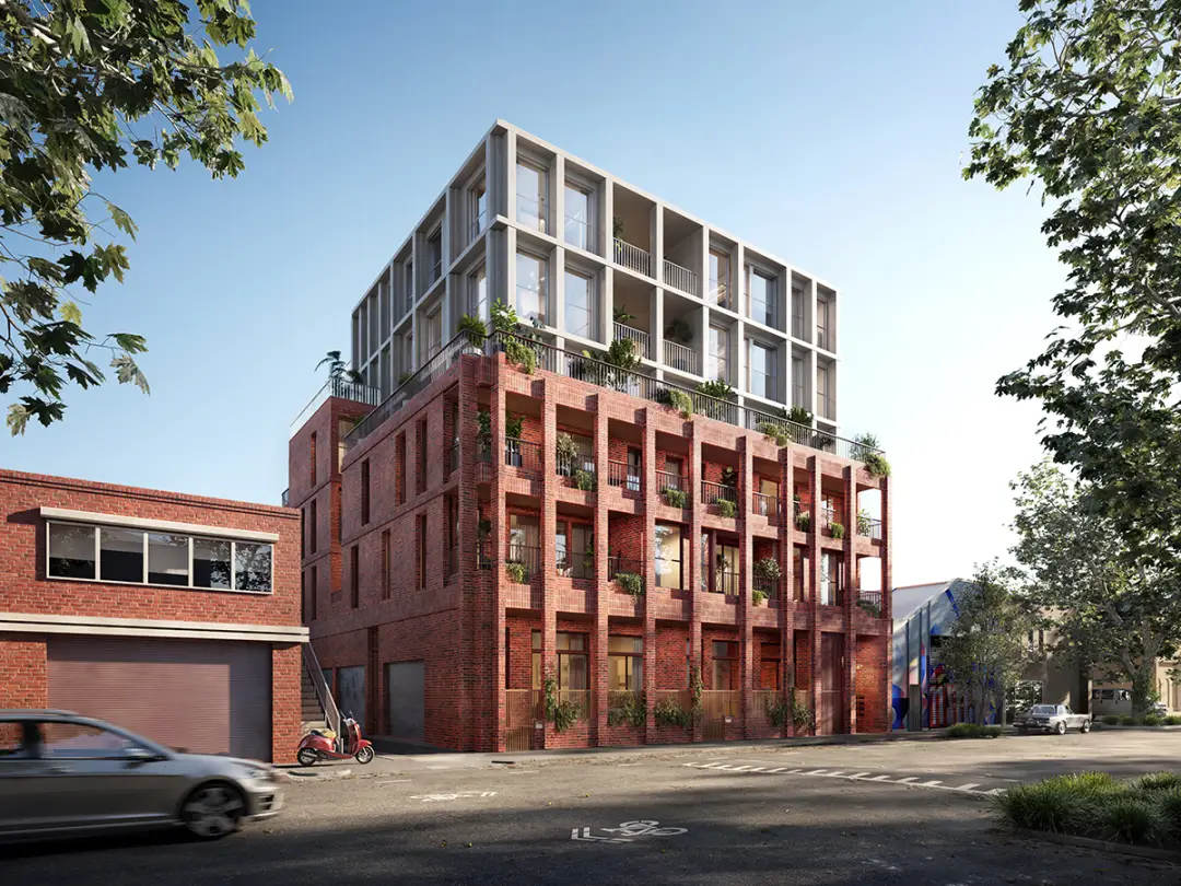 澳大利亚装修风格_红砖公寓楼设计_现代红砖建筑立面